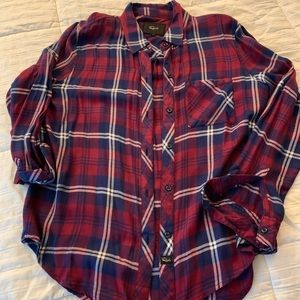 Size Small Rails plaid shirt